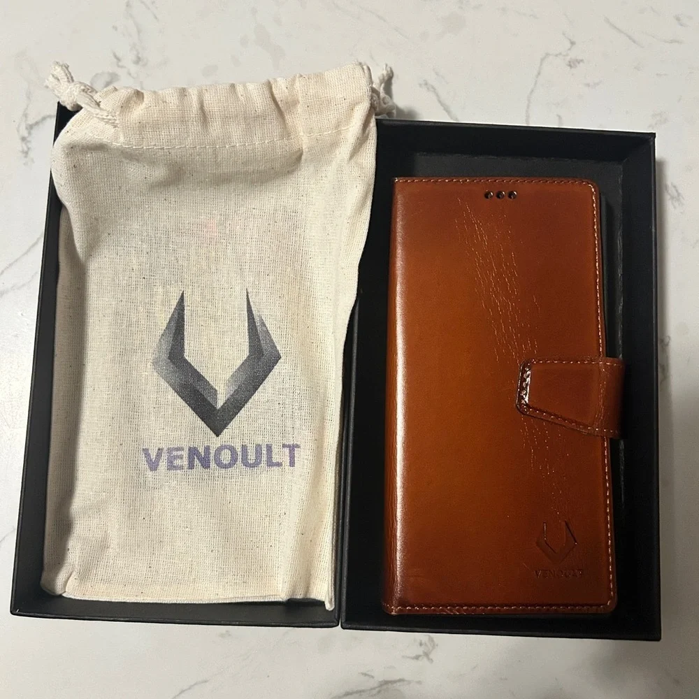 VENOULT Detachable Wallet Case for Samsung Galaxy S24 Ultra 6.8”- NWT